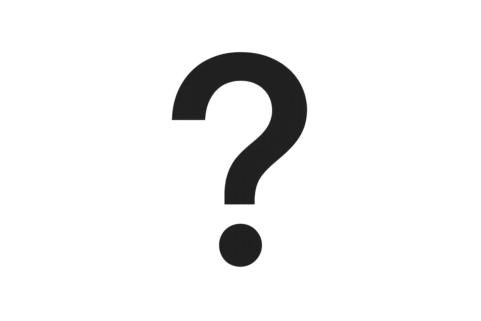 אייקון של סימן שאלה